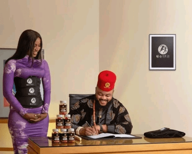 bbn whitemoney bags a massive endorsement deal with a waist trainer brand wapbaze com December Tuesday 07 12 2021