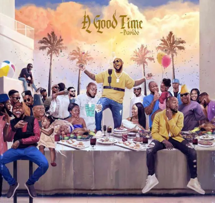 Davido the good time album cover 1