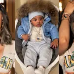American rapper, Cardi B restores her social media accounts with Stunning photos of her child, Wave. Cardi B and Child